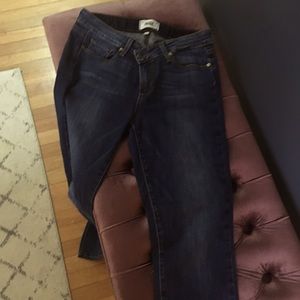 Paige Skyline Ankle Peg Jeans